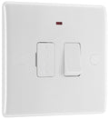 BG 852 Moulded Round Edge | White | 13A 2 Pole Neon Switched Fused Connection Unit