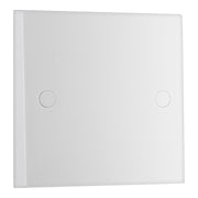 BG 954 Moulded Square Edge | White | 25A Bottom Entry Flex Outlet Plate by British General (BG-954)