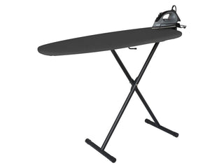 Corby Oxford Ironing Centre in Dark Grey with Sherwood 1200W Steam Iron - UK Plug by Corby of Windsor