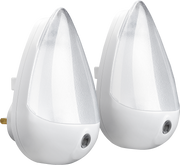 Masterplug NLTD/2 | Tear Drop Dusk Til Dawn Night Lights (2 pack) by Masterplug (Masterplug-NLTD/2)