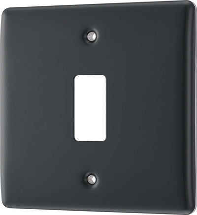 BG RPM1 Nexus Grid Part M | 1 Module Front Plate by British General (BG-RPM1)