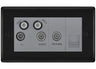 BG Nexus Metal Matt Black Quadplex Combination TV Socket NFB69G by British General (BG-NFB69G)