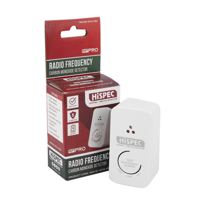 10 Year Longlife Battery Wireless Carbon Monoxide Alarm – Hispec RF10-PRO Range by HiSPEC (Safelincs-HIRFLBCO)