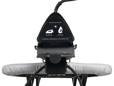 Corby Sutton Table Top Ironing Centre in Light Grey with Sherwood 1200W Dry Iron - UK Plug