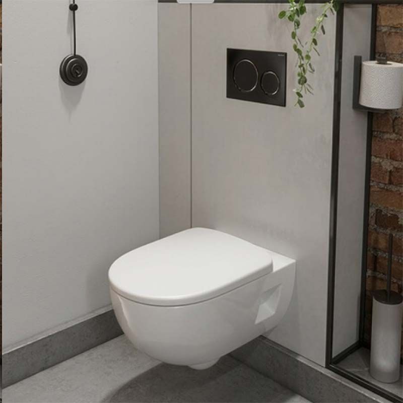 Geberit Selnova Standard Toilet Seat & Cover - 500.337.01.1