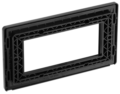  PCDCPEMR4B Back - The Euro Module range from British General combines plates and interchangeable modules so you can configure your own bespoke switches and sockets.