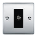 BG Nexus Metal Polished Chrome Satellite Socket NPC64B