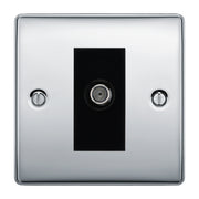 BG Nexus Metal Polished Chrome Satellite Socket NPC64B by British General (BG-NPC64B)