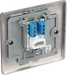  NBNBTS1 Back - This secondary telephone socket from British General uses a screw terminal connection and should be used for an additional telephone point which feeds from the master telephone socket.