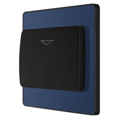BG Evolve Matt Blue Hotel Key Card Switch PCDDB