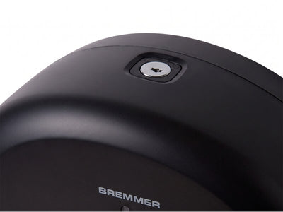 Bremmer Spira Toilet Roll Dispenser in Black