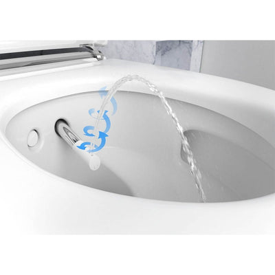 Geberit AquaClean Mera Comfort Rimless Shower Toilet; Wall-Hung - White 146.210.11.1