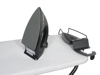 Corby Berkshire Ironing Centre in Light Grey with Sherwood 1200W Dry Iron - UK Plug