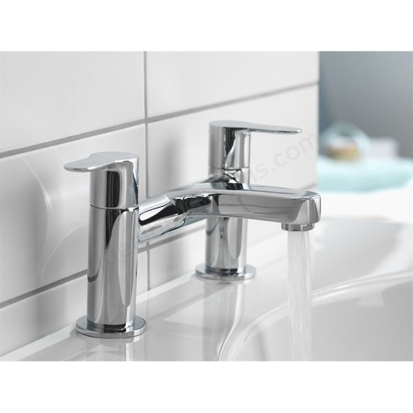 Aqualisa Central Bath Deck Filler - Chrome - CT.DBF.CH