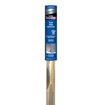 Other Door Hardware: Rain Deflector 32mm (838mm) Aluminium by Astroflame (ASTRO-ADRD32A/838)