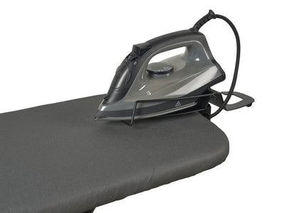 Corby Oxford Ironing Centre in Dark Grey with 1600W Steam Iron (Y-879) - UK Plug