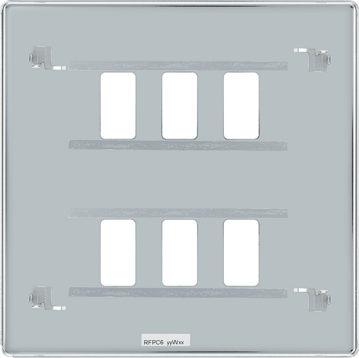 RFPC6 Back - The Grid modular range from British General allows you to build your own module configuration with a variety of combinations and finishes.