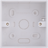 BG CMP9132 Moulded Square Edge | White | 32mm | 1 Gang PVC Pattress by British General (BG-CMP9132)