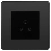 BG Evolve Black Chrome 2A Unswitched Socket PCDBC2AUSSB by British General (BG-PCDBC2AUSSB)