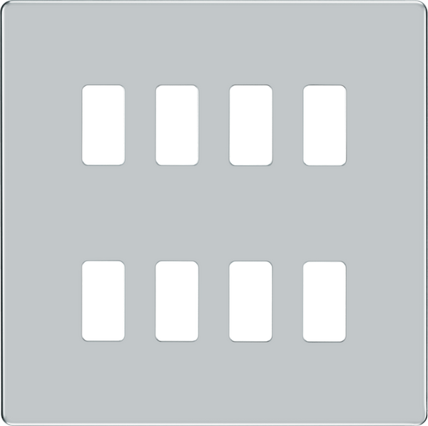  RFPC8 Front - The Grid modular range from British General allows you to build your own module configuration with a variety of combinations and finishes.