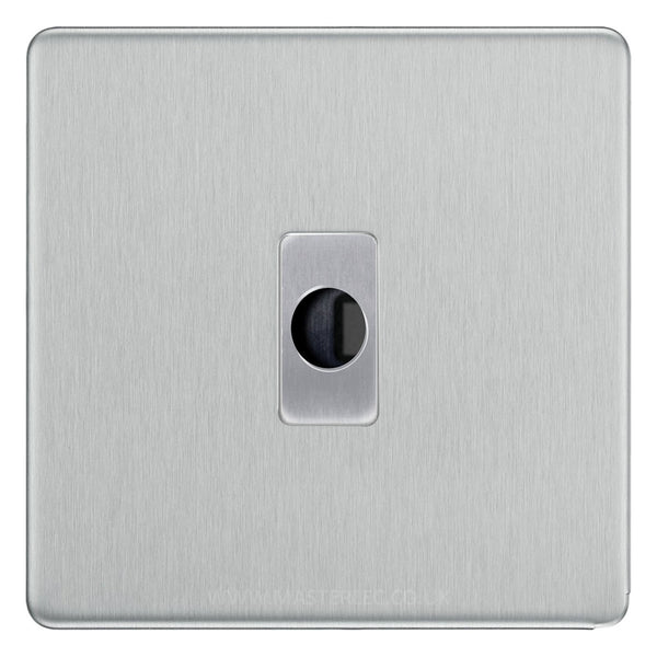 BG Nexus Screwless Brushed Steel FBSFLEX Flex Outlet Socket