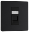 BG PCDMBRJ451B Matt Black Evolve RJ45 Cat6 Outlet-Black Insert by British General (BG-PCDMBRJ451B-Shopify-SA_1)