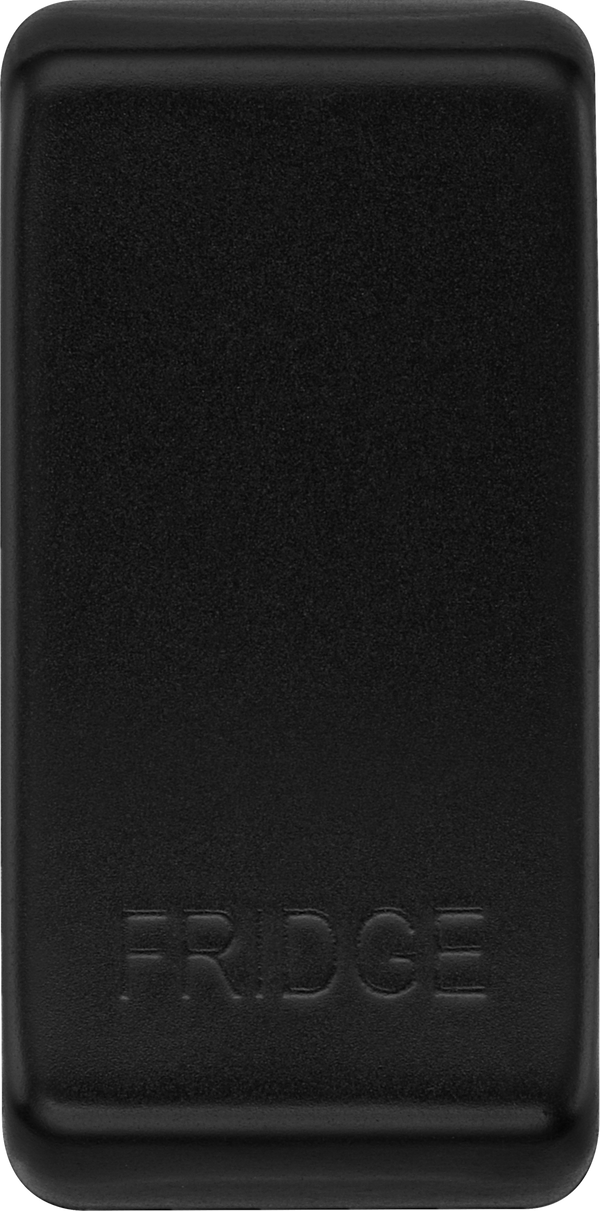 BG RRFDFB Nexus Grid Matt Black 'FRIDGE' Grid Rocker