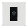 BG White Moulded Co-axial Socket NWM60B