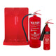 9ltr Water Extinguisher, 2kg CO2 Fire Extinguisher & Double Stand - UltraFire Special Offer