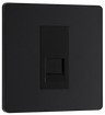 BG Evolve PCDMBBTM1B Matt Black 1 Gang Master Outlet-Black Insert by British General (BG-PCDMBBTM1B-Shopify-SA_1)