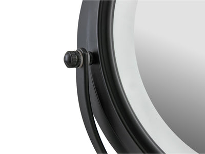 Corby Winchester Illuminated Wall Mounted Mirror in Black by Corby of Windsor (Corby-26831)