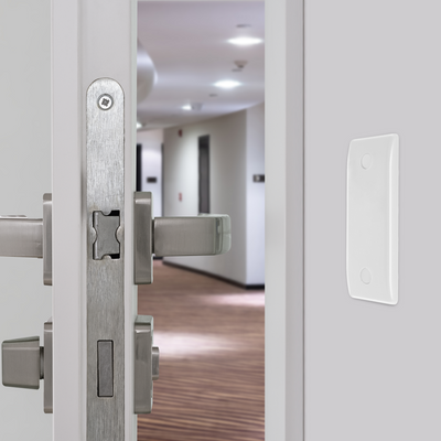 BG 836 Moulded Round Edge | White | 1 Gang Architrave Blank Plate by British General (BG-836)