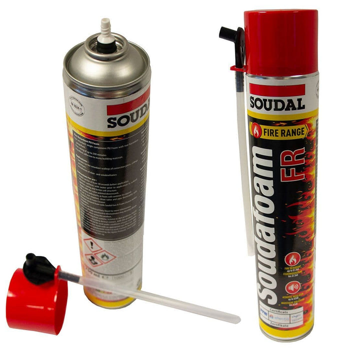 Astroflame 750ml Soudal Fire Rated Expanding Foam (12 x Canister) - AFFRECFOAM