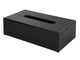 Corby Buxton Rectangle Tissue Box Cover in Black BUSA Bamboo