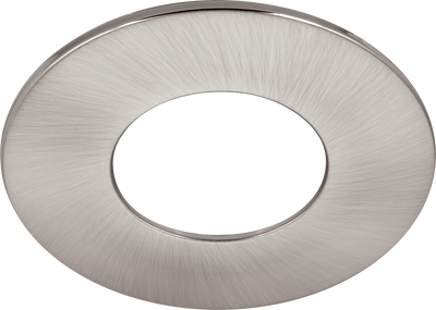 Luceco FTBZFBS FType Mk2 Brushed Chrome Flat Bezel