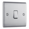 BG NBS13 Nexus Metal Brushed Steel 1 Gang 10A 10AX Intermediate Plate Switch by British General (BG-NBS13-Shopify-SA_1)
