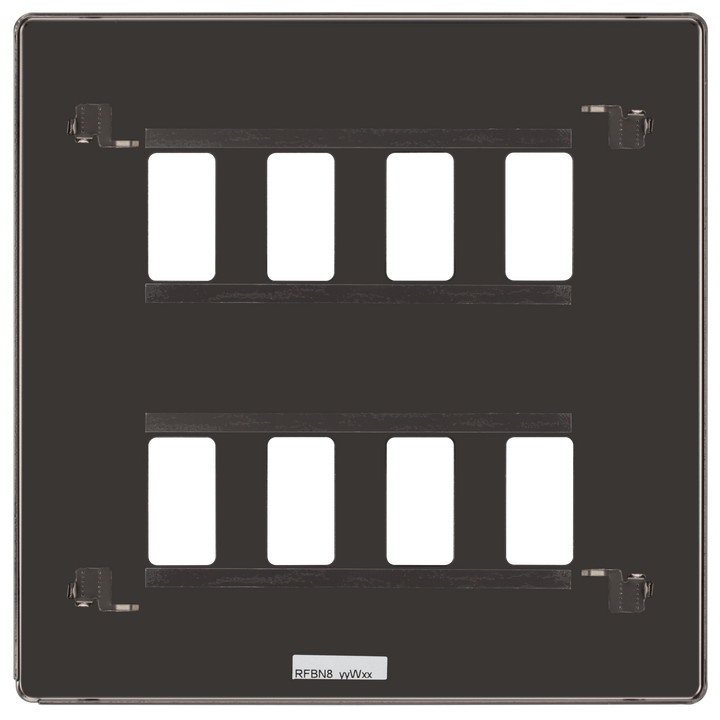 RFBN8 Back - The Grid modular range from British General allows you to build your own module configuration with a variety of combinations and finishes.