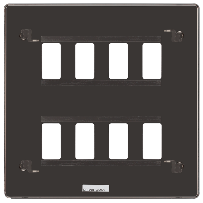 RFBN8 Back - The Grid modular range from British General allows you to build your own module configuration with a variety of combinations and finishes.