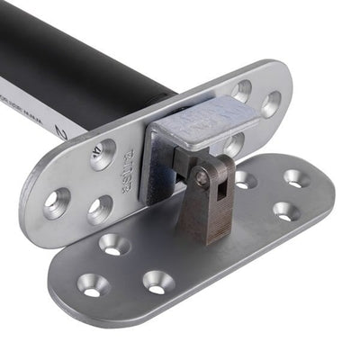 Extinguishers & Equipment: Astra 3003 Series Concealed Fire Door Closers Brass / Rectangular Plate by Astra (Safelincs-FCAST3BS)