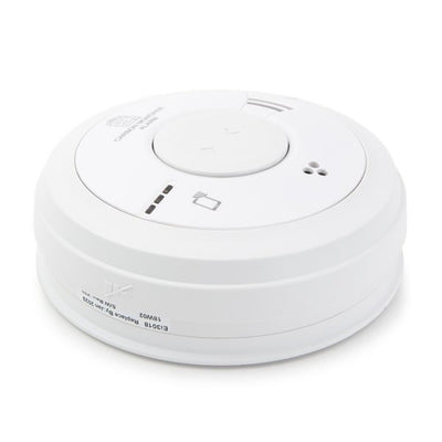 Mains Powered Carbon Monoxide Alarm with Self-Charging 10 Year Back-up Battery - Aico Ei3018 by EI Electronics (Safelincs-EI3018)