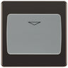 BG Screwless Black Nickel Key Card Switch FBNKYCSG by British General (BG-FBNKYCSG)