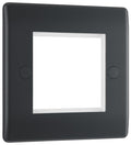 BG PMEMS2 Part M | 2 Module Square Euro Module Front Plate