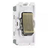 BG RRTDAB Antique Brass 20 Amp DP Appliance Grid Switch Labelled Tumble Dryer by British General (BG-RRTDAB+RAB30)