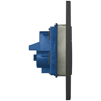 Grohe Skate Cosmo Vertical & Horizontal Installation Flush Plate - Phantom Black