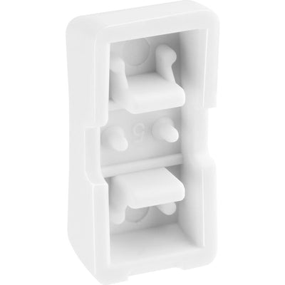 BG RRFFW Nexus Grid | White | 'FRIDGE FREEZER' Rocker by British General (BG-RRFFW)