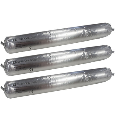 Astroflame High Pressure Expanding Sealant Gray / 310ml Cartridge (Box of 12) by Astroflame