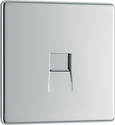 FPCBTM1 Front - This master telephone socket from British General uses a screw terminal connection and should be used where your telephone line enters your property.