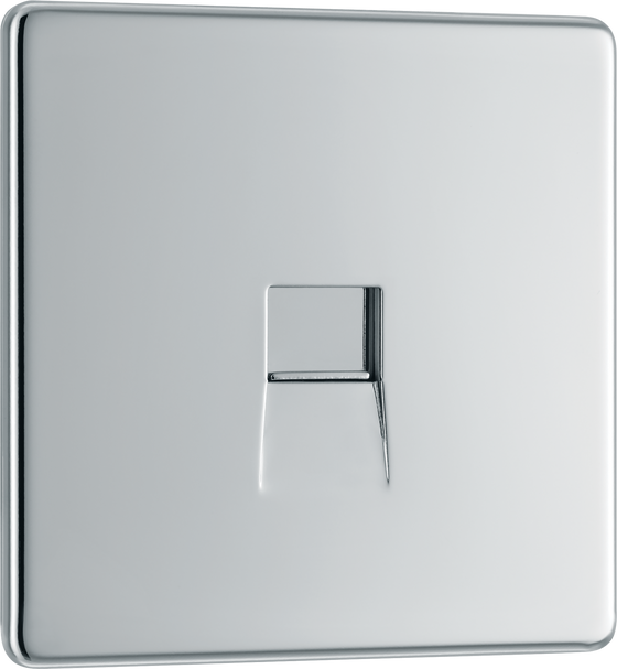 FPCBTM1 Front - This master telephone socket from British General uses a screw terminal connection and should be used where your telephone line enters your property.
