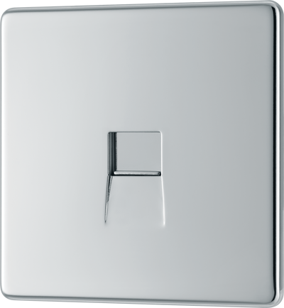 FPCBTM1 Front - This master telephone socket from British General uses a screw terminal connection and should be used where your telephone line enters your property.