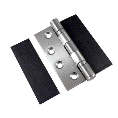 Astroflame Flexiseal Intumescent Sheets for Door Ironmongery AFFLEXIHSPK - Astro Flexiseal Hinge Pad 30x100 Pack of 6 by Astroflame